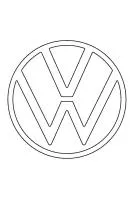 Automerk Logo kleurplaat 36